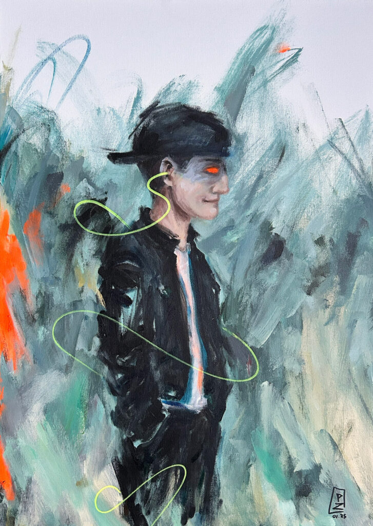 Pierre Zoller - Figurative Art - Refuel